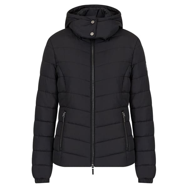 Armani Exchange 8nyb12_ynmaz Vatteret Jakke Sort L Kvinde