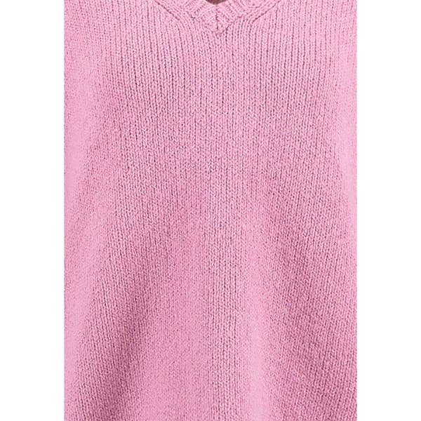 Fynch Hatton 24117175 Tröja Med V-ringning Rosa M Kvinna