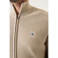 Miniatyrbillede 5 af 5: Garcia U41050 Trøje Med Lynlås Beige L Mand