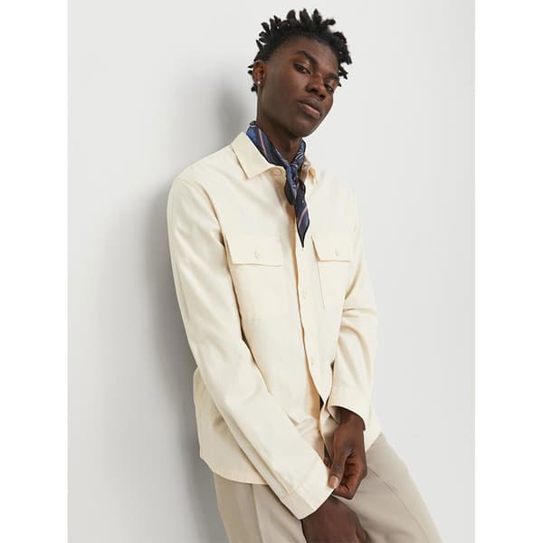 Jack & Jones Venice Linen övertröja Beige S Man