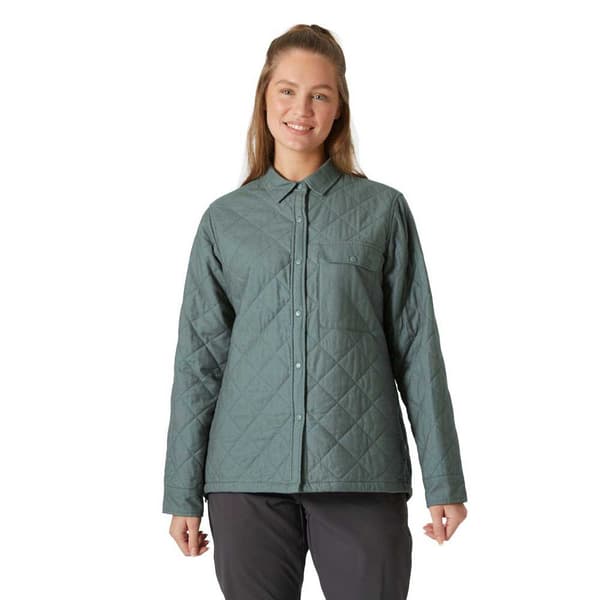Helly Hansen Isfjord Insulated övertröja Grönt,Grå S Kvinna