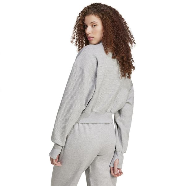 Adidas All Szn Rib Jakke Grå M Kvinde
