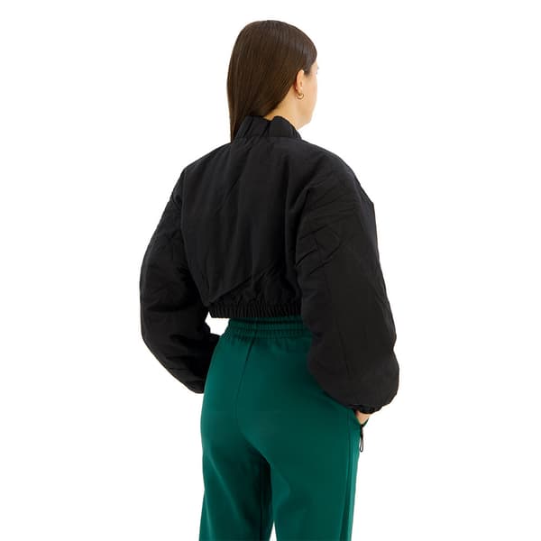 Adidas City Escape Padded Bomberjakke Sort L Kvinde