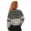 Miniatyrbild 2 av 5: Superdry Branded Pattern Tröja Grå L Kvinna