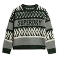 Miniatyrbillede 1 af 2: Superdry Branded Pattern Trøje Grøn XS Kvinde