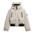 Miniatyrbild 1 av 3: Superdry City Padded Bomberjacka Beige S Kvinna
