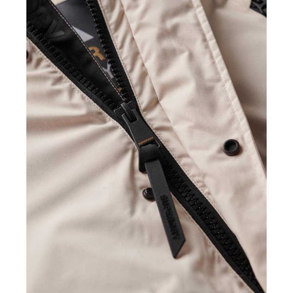 Superdry City Padded Bomberjacka Beige M Kvinna