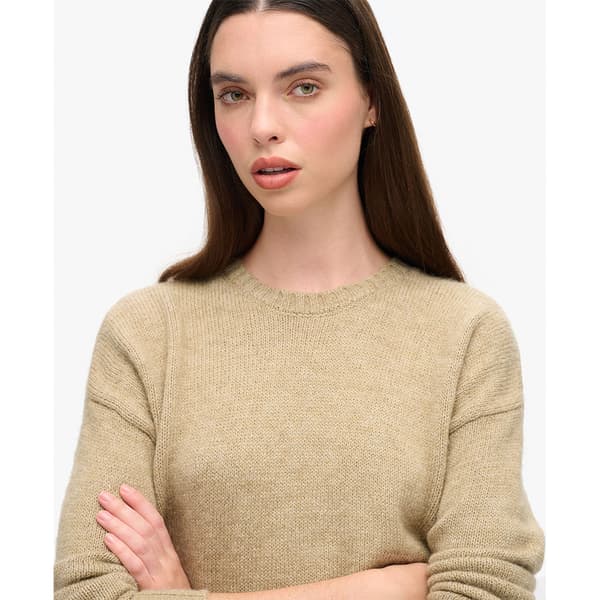 Superdry Essential Tröja Beige S Kvinna