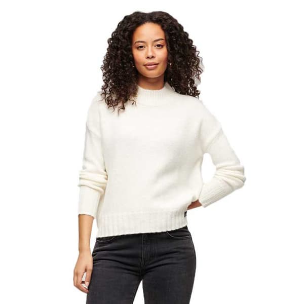 Superdry Essential Tröja Vit M Kvinna
