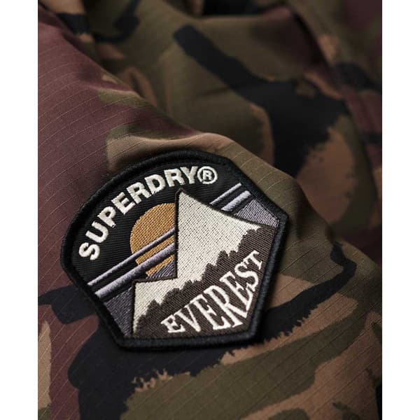 Superdry Everest Faux Fur Bomberjacka Grönt M Man