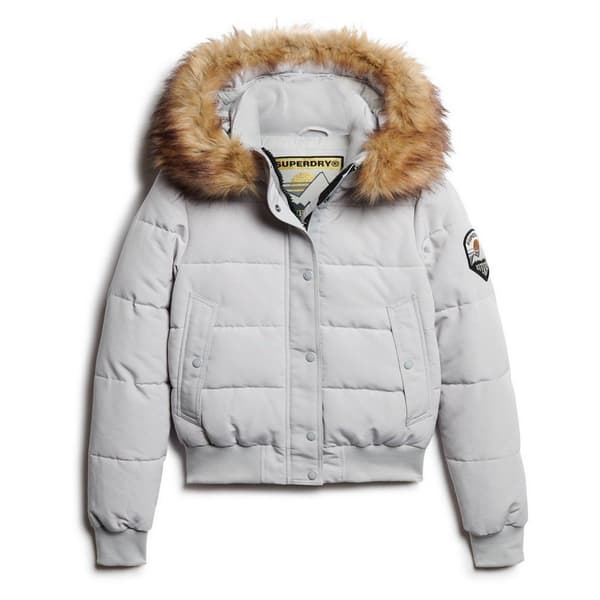 Superdry Everest Takki Harmaa XL Nainen