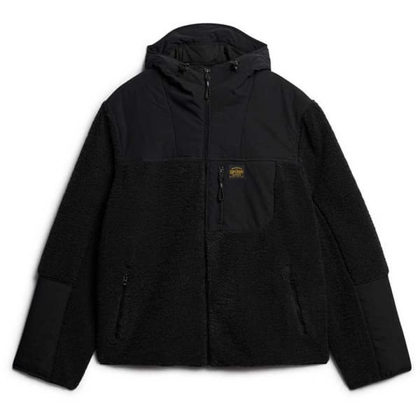 Superdry Expedition Borg Hybrid Jacka Svart 2XL Man