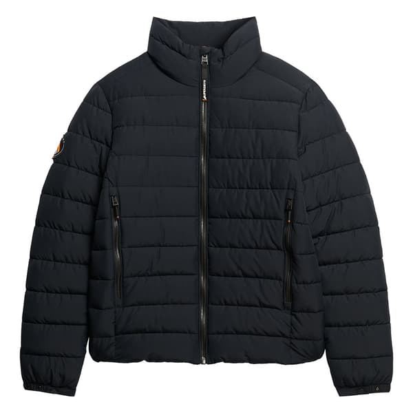 Superdry Fuji Embroidered Padded Jacka Svart 2XL Man