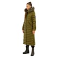 Miniatyrbild 5 av 6: Superdry Fuji Faux Fur Longline Jacka Brun M Kvinna
