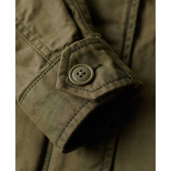 Superdry Military M65 Lined Jacka Grönt M Kvinna