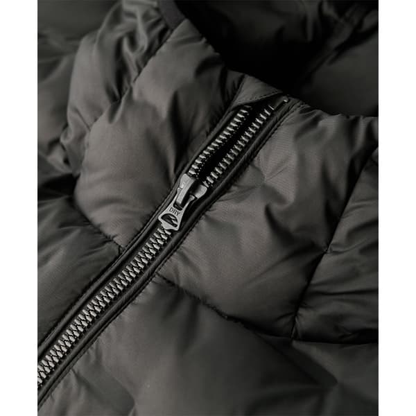 Superdry Quilted Coat Jakke Sort M Mand