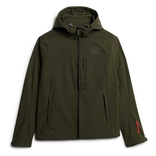 Superdry Soft Shell Trekker Jacka Grönt 2XL Man