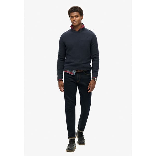 Superdry Textured Trøje Blå 2XL Mand