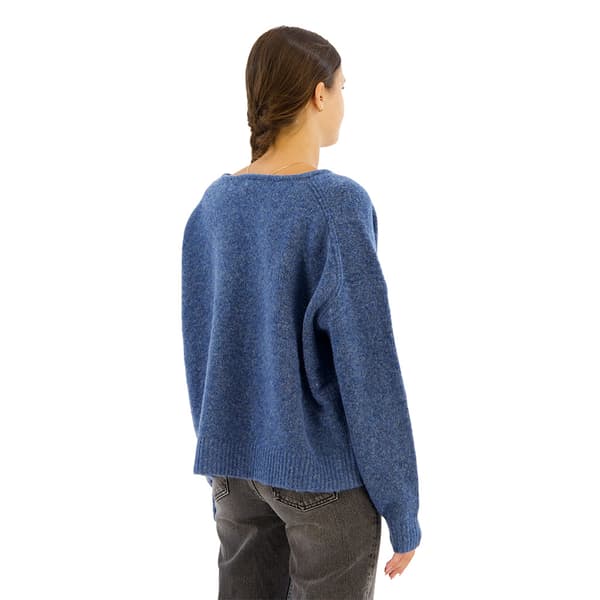 Superdry W6110578a Tröja Med V-ringning Blå M Kvinna