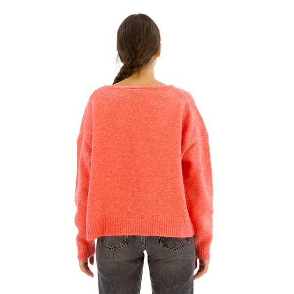 Superdry W6110578a Tröja Med V-ringning Röd S Kvinna
