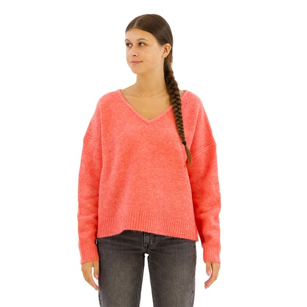 Superdry W6110578a Tröja Med V-ringning Röd S Kvinna