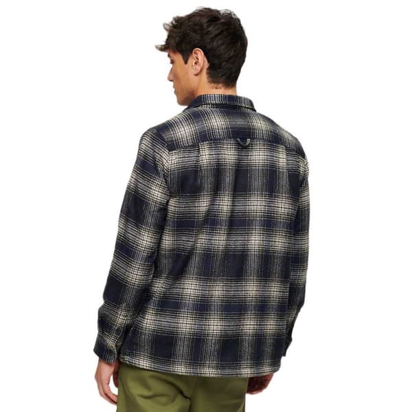 Superdry Wool Miller övertröja Blå L Man