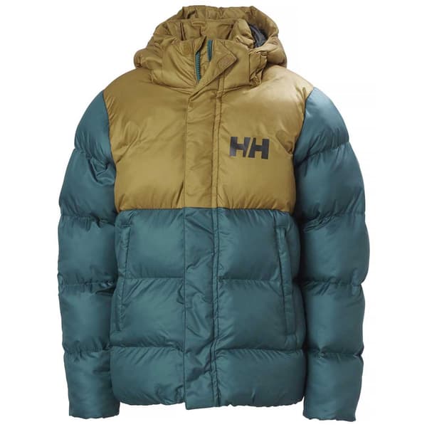 Helly Hansen Vision Vatteret Jakke Grøn,Blå 10 Years Dreng