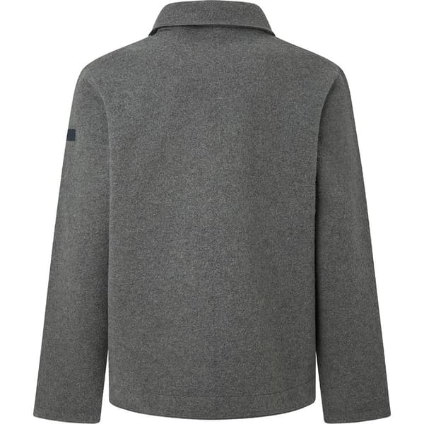 FaÇonnable Felt Wool Hybrid Overtrøje Grå S Mand