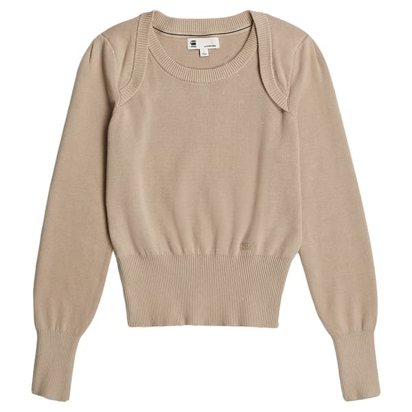 G-star Moto Slim Tröja Beige S Kvinna