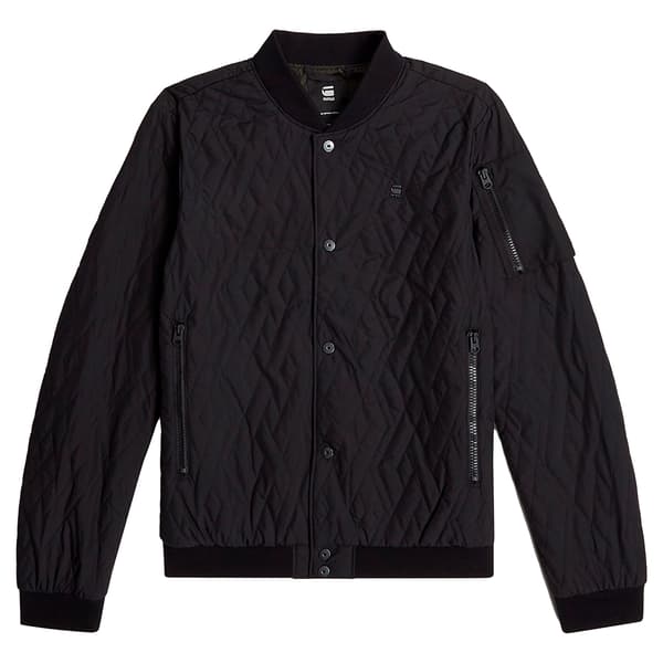 G-star Quilted Bomberjacka Svart L Kvinna