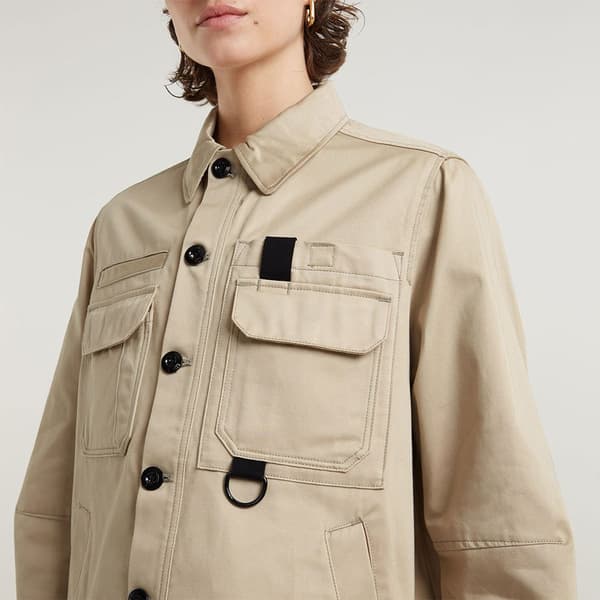 G-star D25230-d766 övertröja Beige XL Kvinna