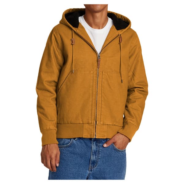 Rvca Chain Mail Jacka Brun L Man