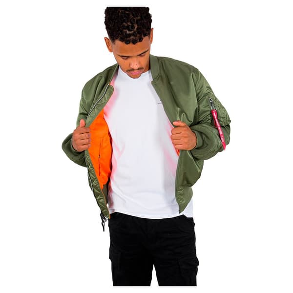 Alpha Industries Ma-1 Jacka Grönt XS Man