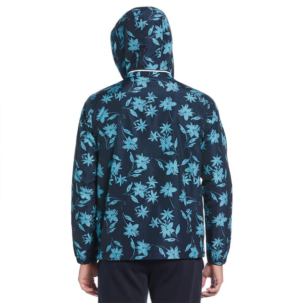 Original Penguin Recycled Ratner Lined Aop Floral Jakke Blå S Mand