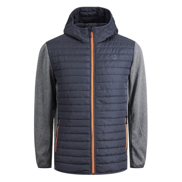 Jack & Jones Multi Quilted Plus Size Jacka Grå 6XL Man