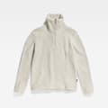 Miniatyrbillede 3 af 6: G-star Chunky Skipper Halv Lynlås Sweater Beige XS Mand