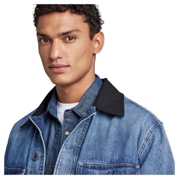 G-star Chore Workwear Jacka Blå XS Man