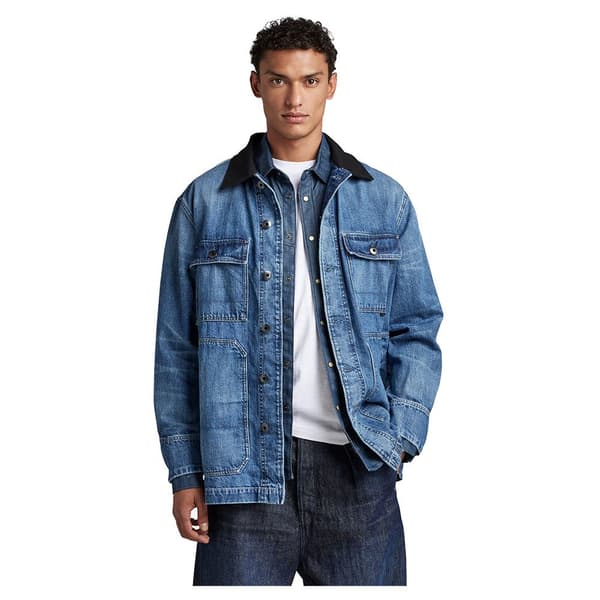 G-star Chore Workwear Jacka Blå XS Man
