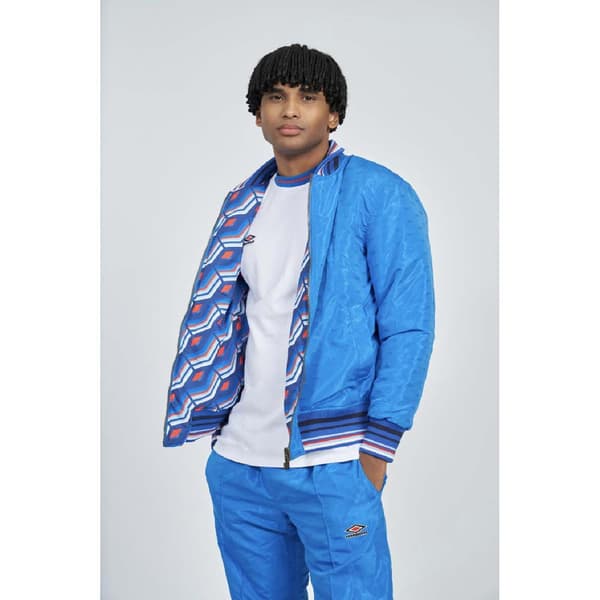 Umbro Reversible Ramsey Bomberjakke Blå M Mand