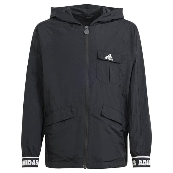 Adidas Dance Windbreaker Takki Musta 15-16 Years Poika