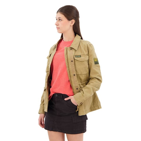 Superdry Military M65 Jacka Beige XL Kvinna