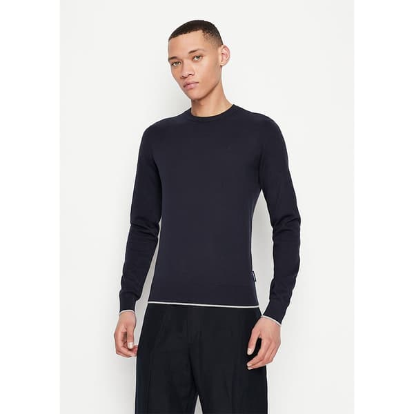 Armani Exchange 8nzm6a_zm1hz Trøje Sort XS Mand