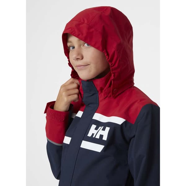 Helly Hansen Salt Port Jakke Blå 10 Years Dreng
