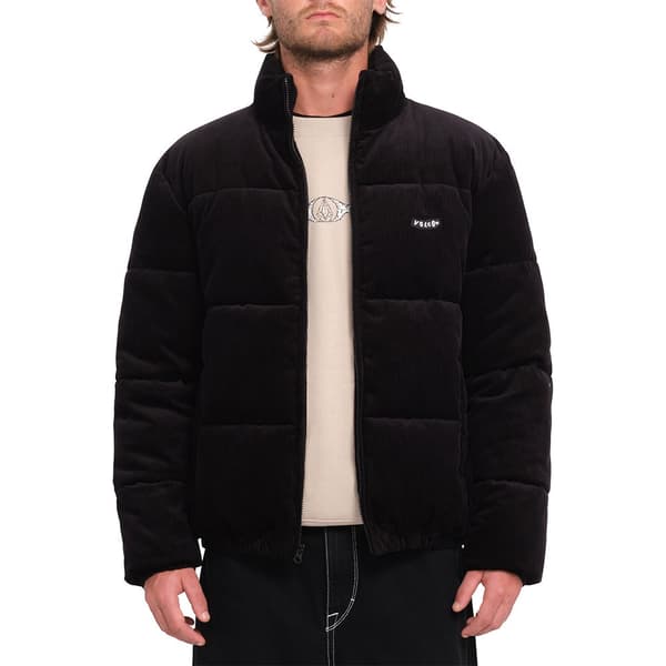Volcom Walltz Cord Jacka Svart L Man