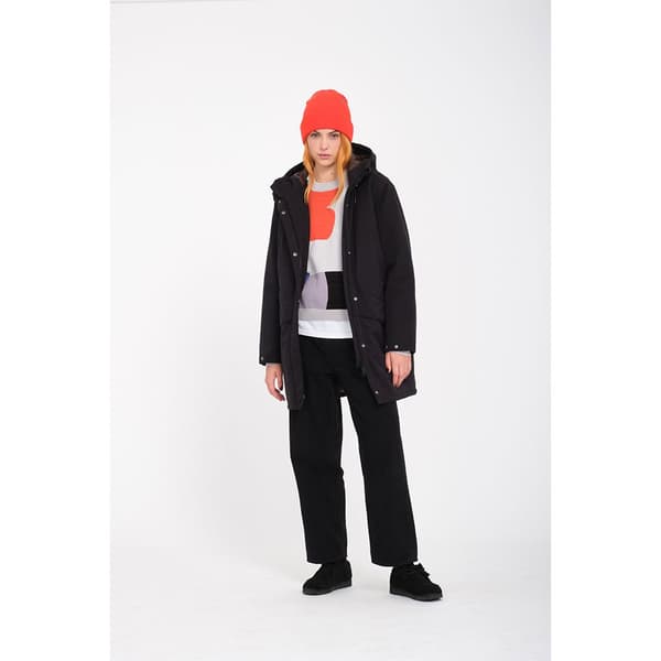 Volcom Somestone 10k Parka Musta S Nainen