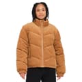 Miniatyrbillede 1 af 7: Volcom Cord´n Puff Jakke Brun M Kvinde