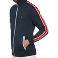 Miniatyrbild 2 av 2: Original Penguin Double Knit Aop Logo Jacka Blå S Man