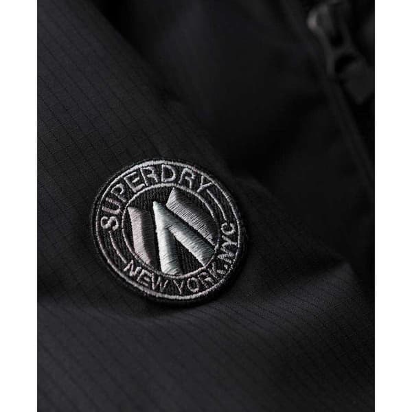 Superdry City Harrington Jacka Svart M Man