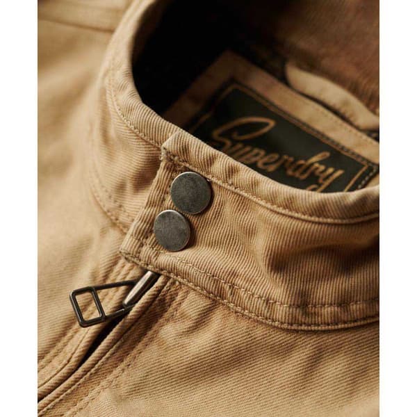 Superdry Classic Harrington Jacka Beige 3XL Man