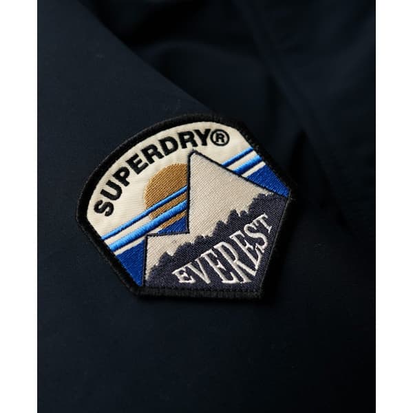 Superdry Everest Faux Fur Bomberjacka Svart 3XL Man